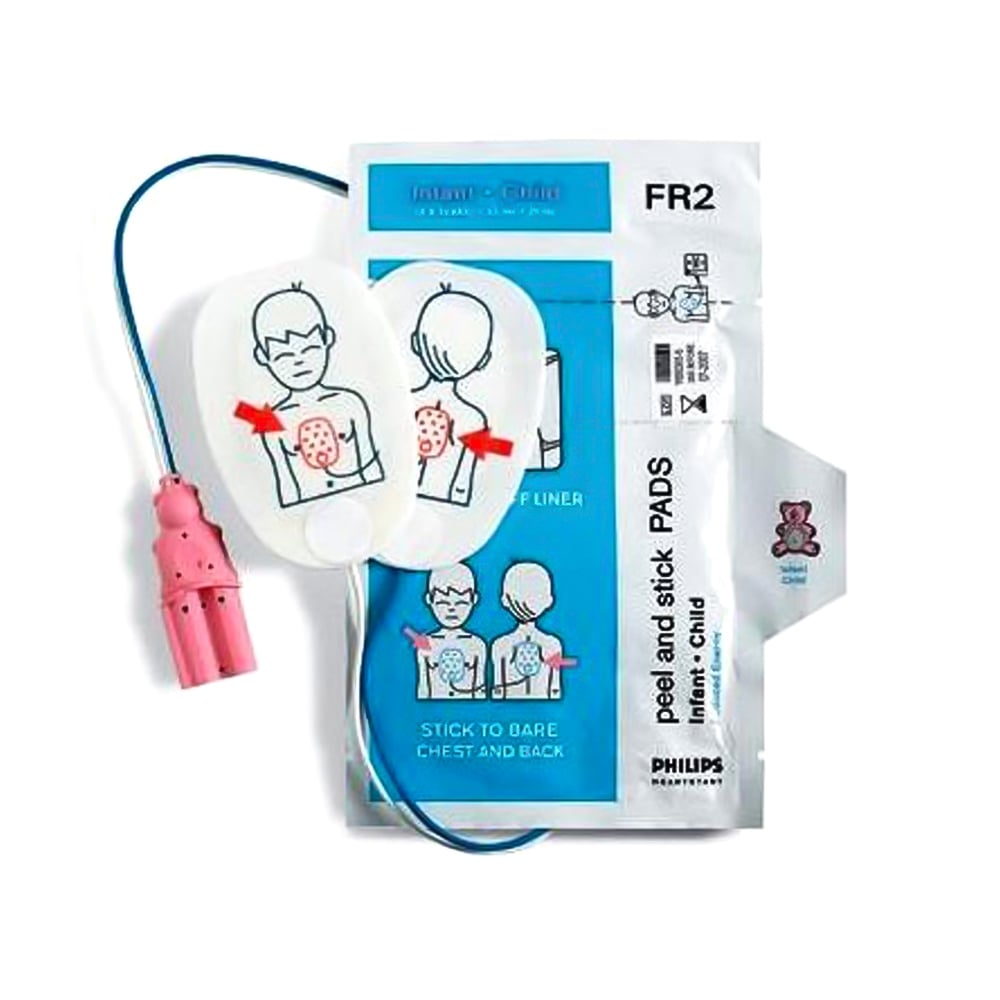 Philips Heartstart FR2 & FR2+ Defibrillator Paediatric Pads / CeTek
